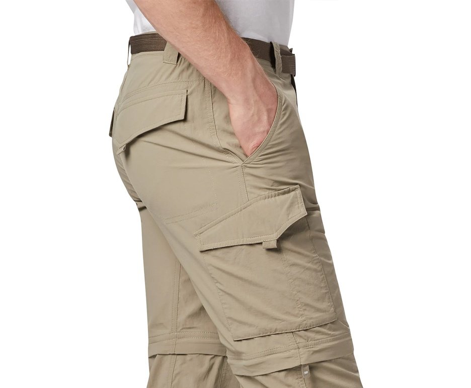 Calça Columbia Masculina Silver Ridge™ Convertible - Tusk