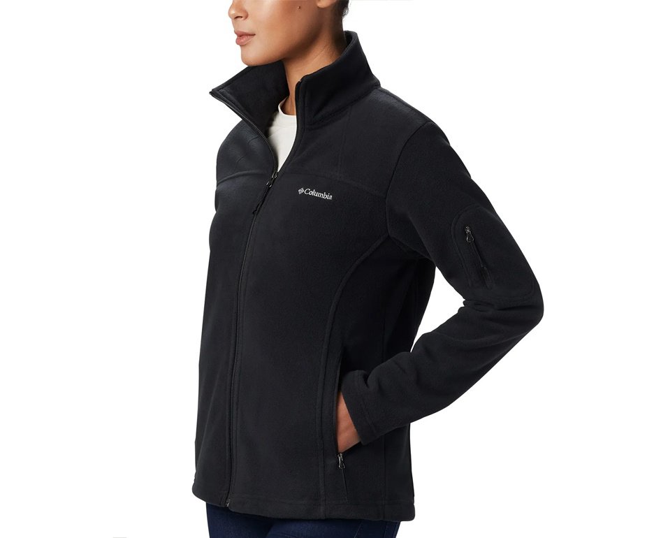Jaqueta Fleece Columbia Feminina Fast Trek™ II - Preta