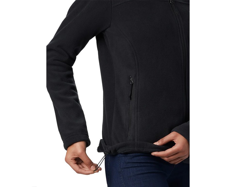 Jaqueta Fleece Columbia Feminina Fast Trek™ II - Preta