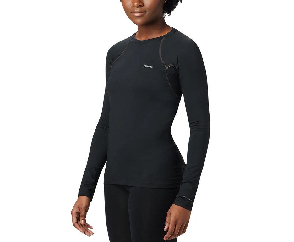 Blusa Columbia HeavyWeight Stretch Long Sleeve Black