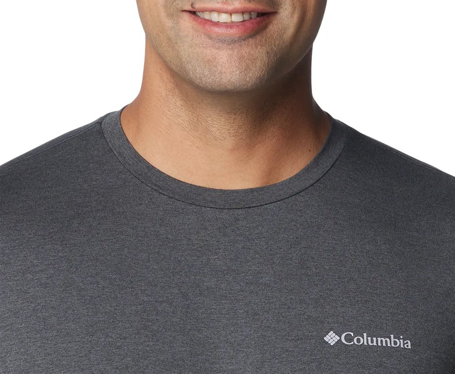 Camiseta Columbia Tech Trail Crew Neck II Shark Heather