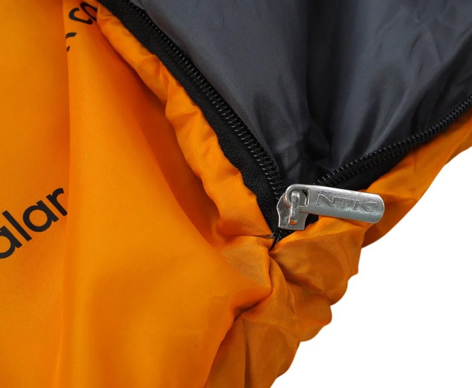 Saco de Dormir Nautika Viper Legendários - Preto/Laranja/Camuflado
