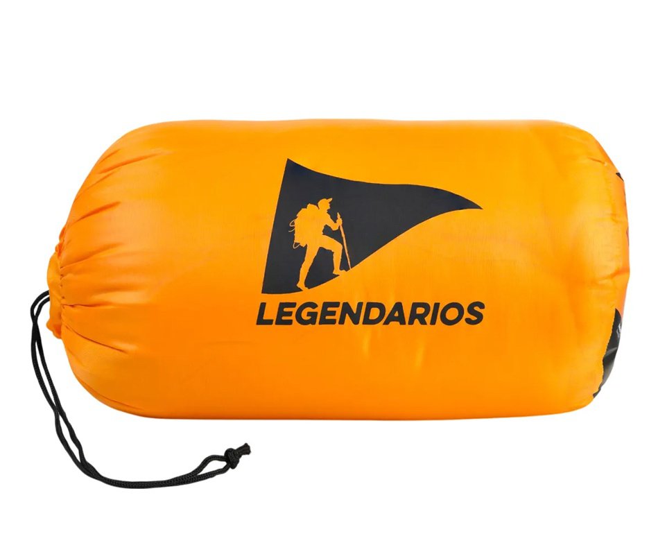 Saco de Dormir Nautika Viper Legendários - Preto/Laranja/Camuflado