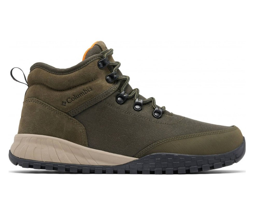 Bota Columbia Fairbanks Mid Deep Masculina - Olive/Desert