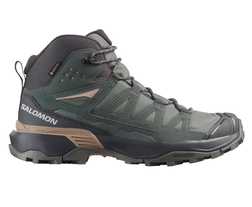 Bota Salomon X Ultra 360 Mid GTX Feminina - Sedsa/Ubnchi