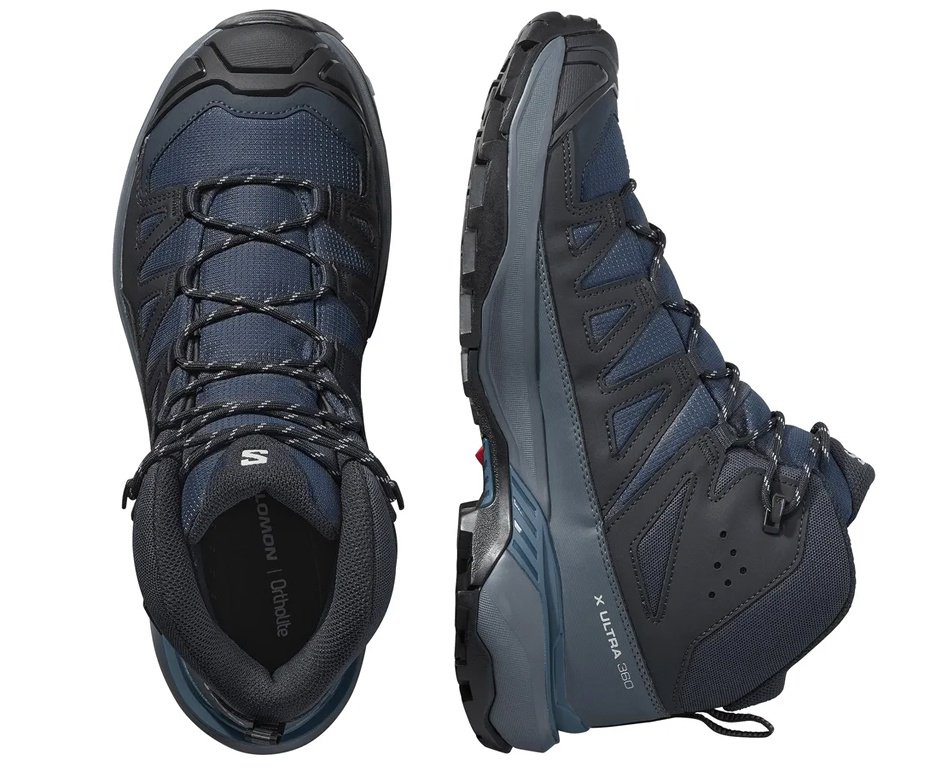 Bota Salomon X Ultra 360 Mid GTX Masculina - Blue Nights/Dk