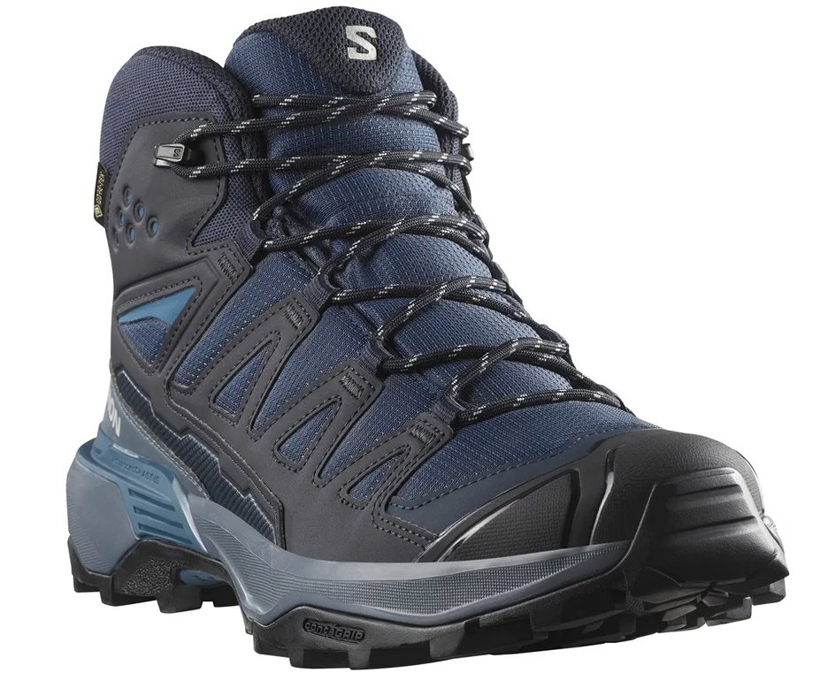 Bota Salomon X Ultra 360 Mid GTX Masculina - Blue Nights/Dk
