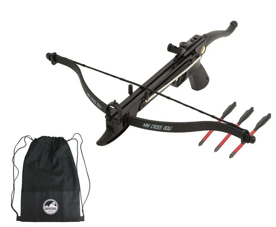 Besta/Balestra Recurva 80 Libras Super Luxo 80A4PL - ManKung + Mochila/Capa