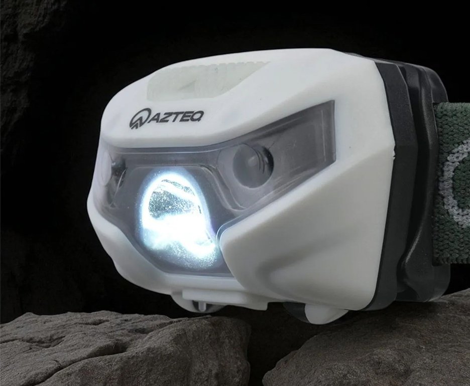 Lanterna de Cabeça recarregável USB Magik 120 Lúmens - Azteq