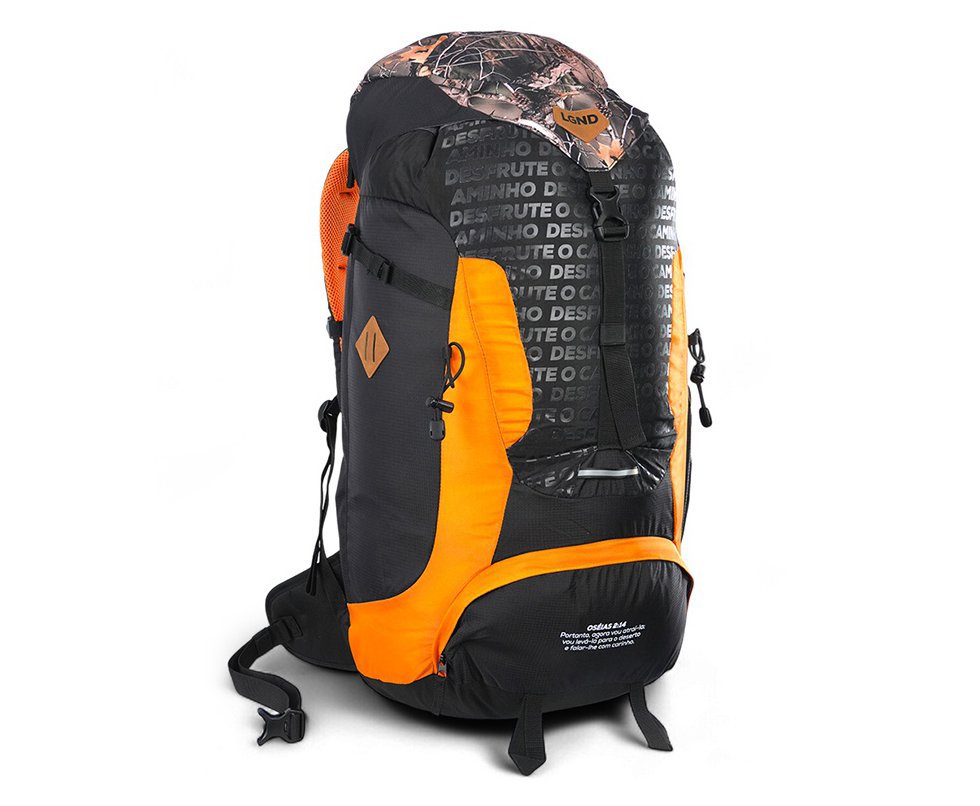 Mochila Guará Legendários 50L Preto - NTK