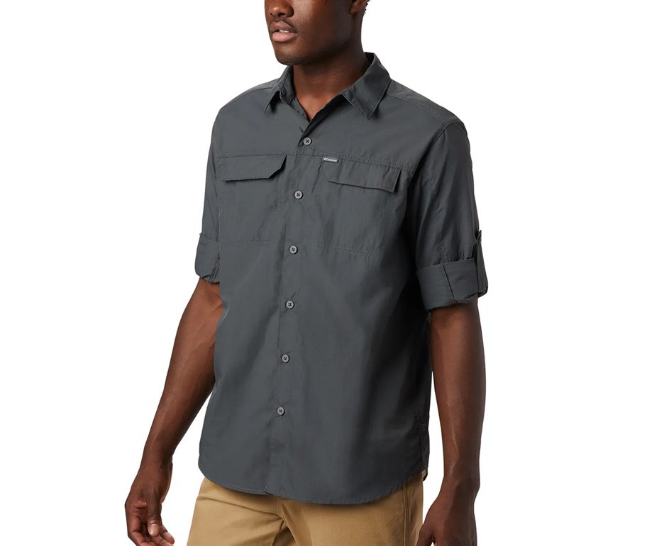Camisa Columbia Silver Ridge 2.0 Manga Longa - Grill