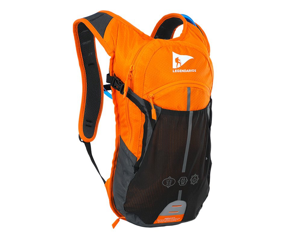 Mochila de Hidratação NTK Legendários LGND 15L Laranja