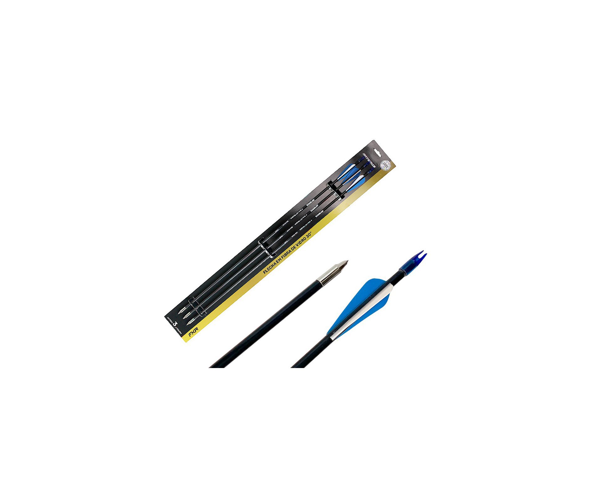 Flecha/Seta Artemis de Fibra de Vidro 30"