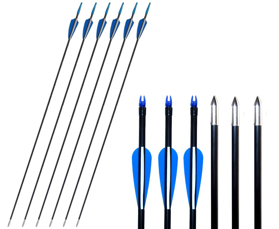 Flecha/Seta Artemis de Fibra de Vidro 30"
