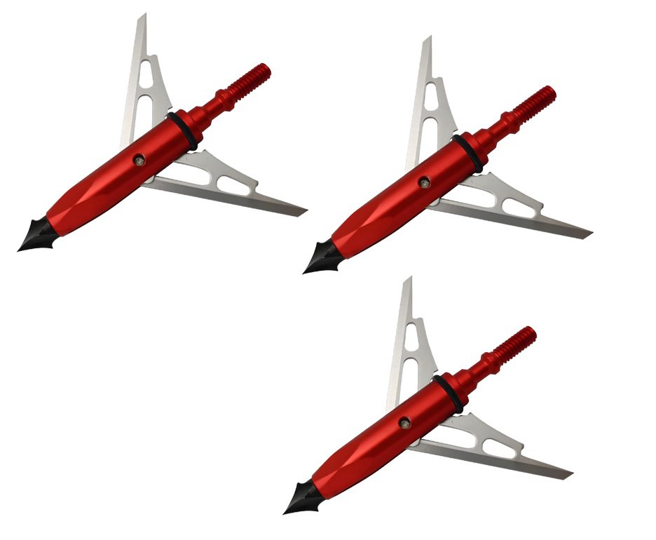Kit Ponteira de Seta 3 laminas perfurante para Flexa M-36 Artemis