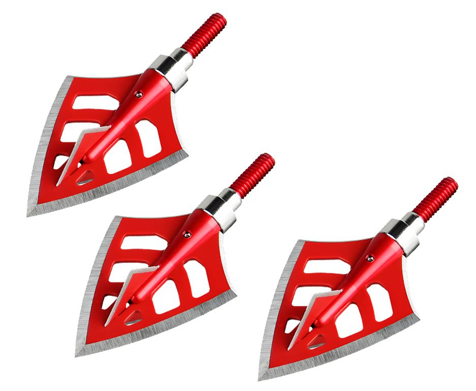 Kit Ponteira de Seta 3 laminas para flecha F-13 Artemis