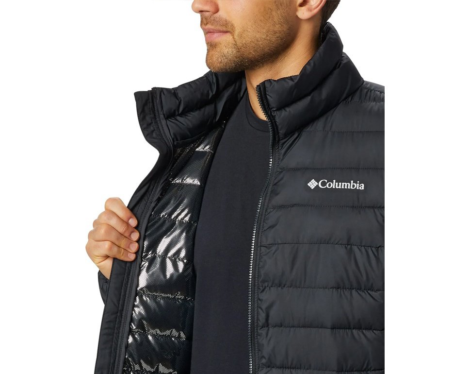 Jaqueta Columbia Masculina Powder Lite™ - Black