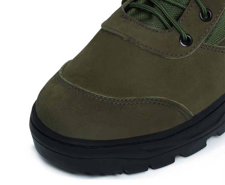 Bota Coturno Acero Selva Nobuck Padrao EB Verde Oliva Ziper