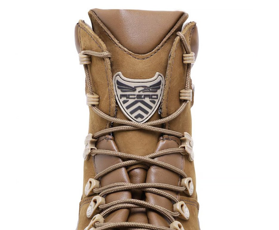 Bota Militar Acero Couro Nobuck Tiger Pro Max Coyote