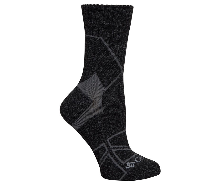 Meia Columbia Masculina Hike Crew™ Medium Weight - Técnica