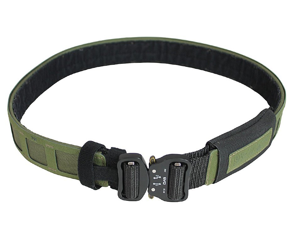 Cinto Evo Tactical Jager Outer Belt 2.0 Tático Militar PP-P 102cm - Verde