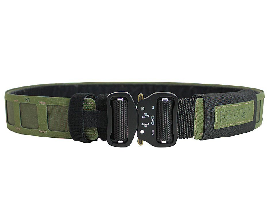 Cinto Evo Tactical Jager Outer Belt 2.0 Tático Militar XG 126cm - Verde