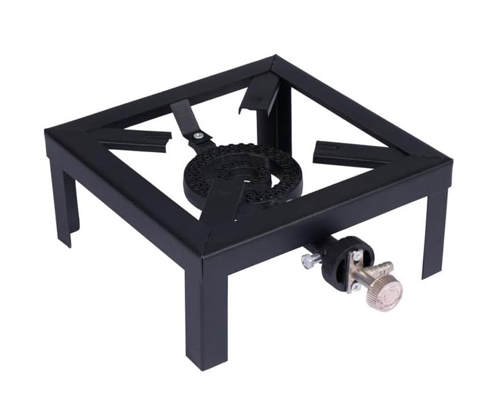 Fogareiro A Gas Glp Em Aço Rustic 33,5x24,5cm - Mor