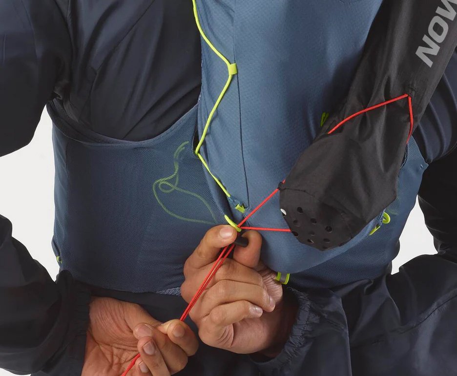 Porta Bastão para Caminhada Salomon Custom Quiver - Preto