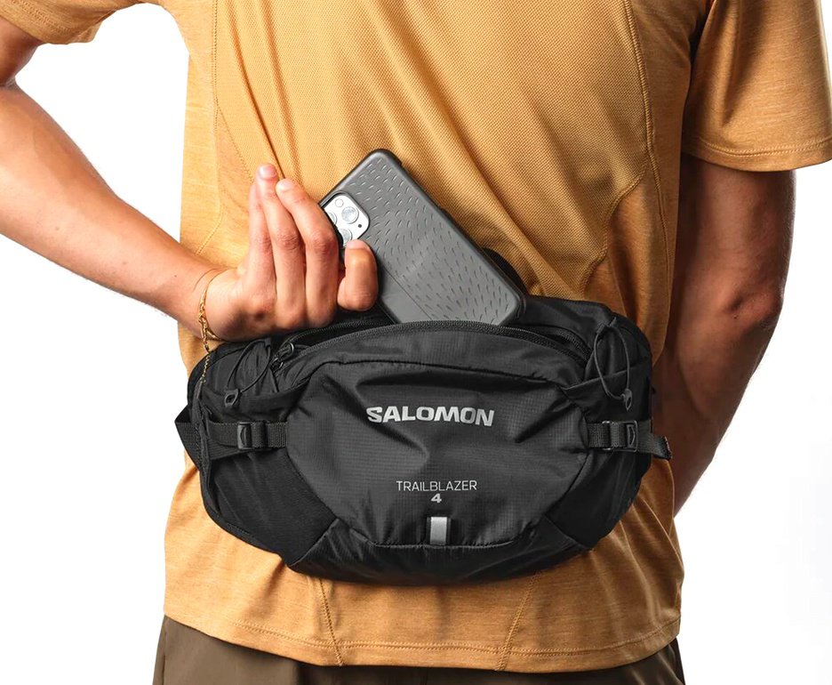 Cinto Esportivo Salomon Trailblazer Belt Black/Alloy