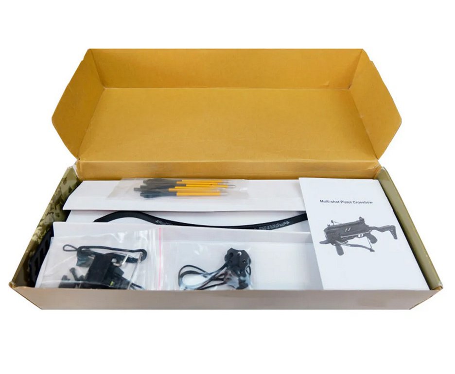 Balestra Besta MK-TCS3-BK Sobek 80 Libras com carregador 7 setas - Man Kung