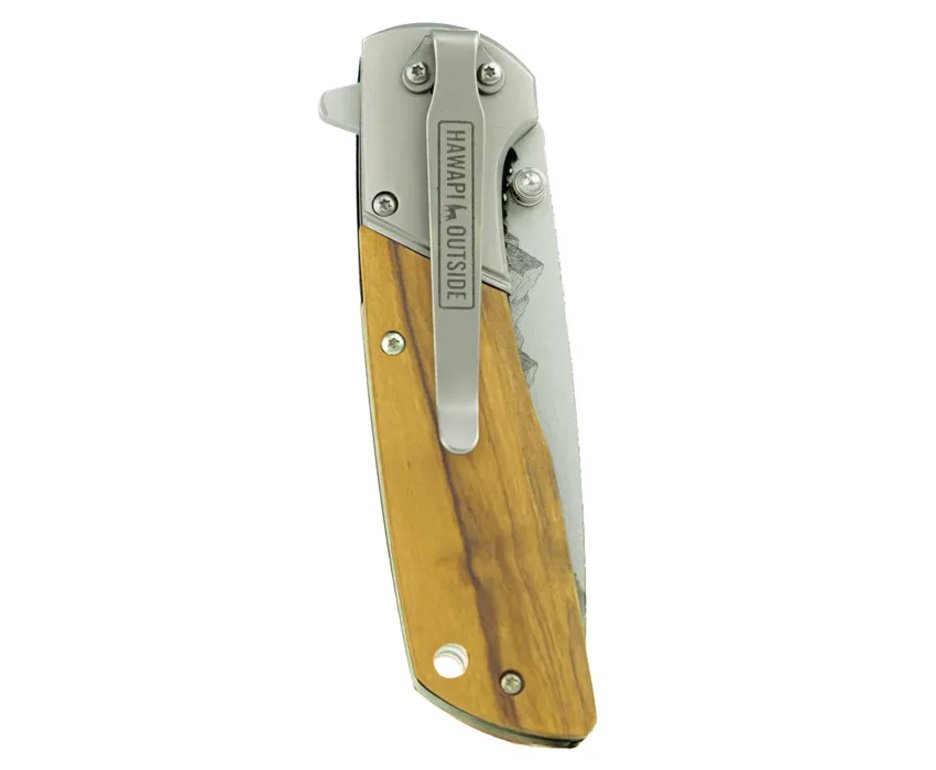 Canivete Hawapi Kurá Madeira