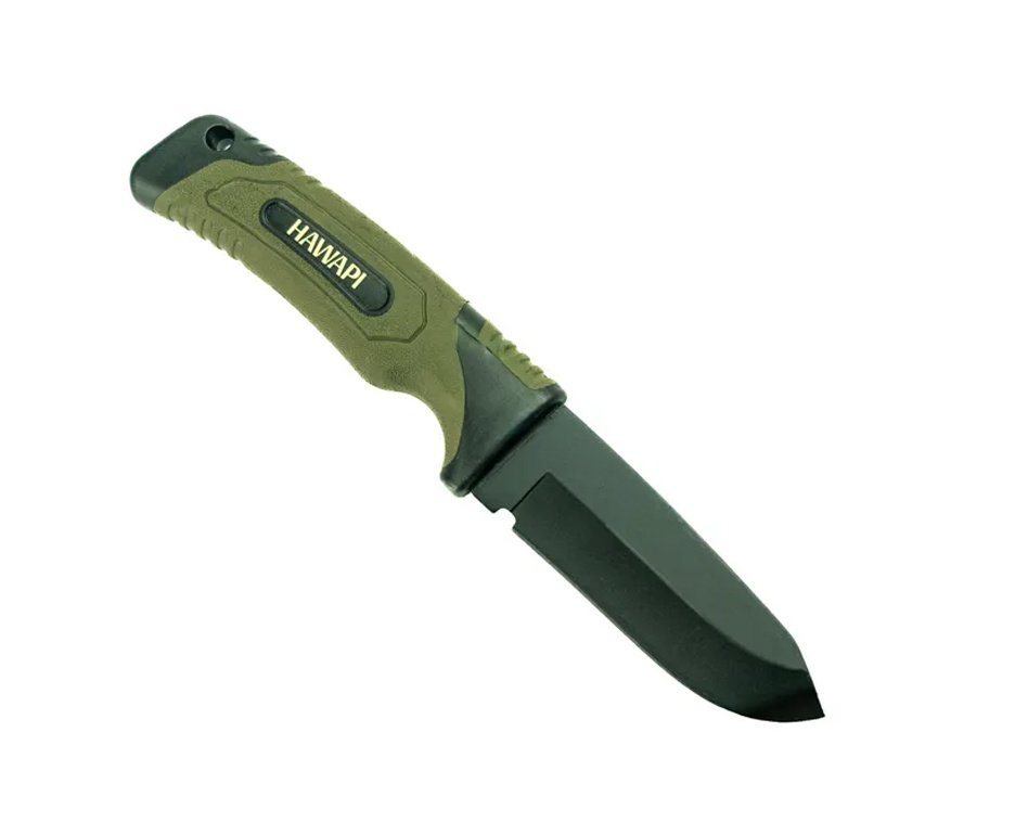 Faca Kurá Hawapi com Bainha – Verde