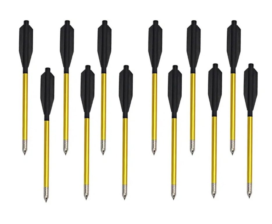 Balestra Besta MK-TCS3-G 80 Libras com carregador 7 setas - Man Kung + Alvos + Kit Setas