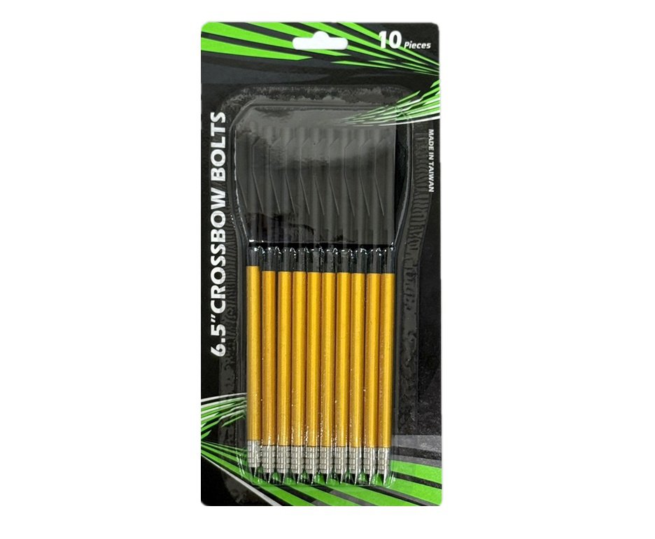 Kit 10 Setas Em Alumínio Man Kung para Besta / Balestra - Ponteira metal - 6,5"