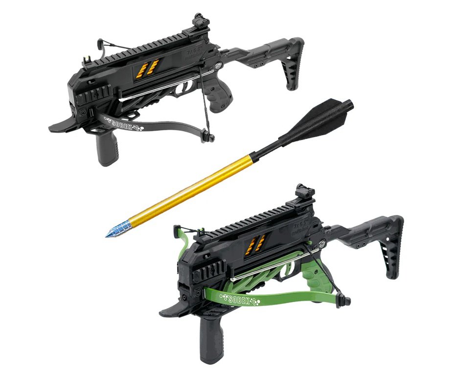 Kit 10 Setas Em Alumínio Man Kung para Besta / Balestra - Ponteira metal - 6,5"