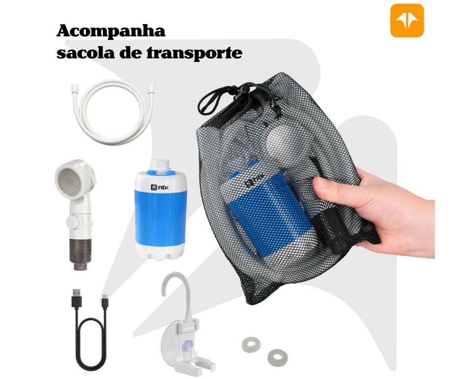 Chuveiro Portatil Tucano - Nautika