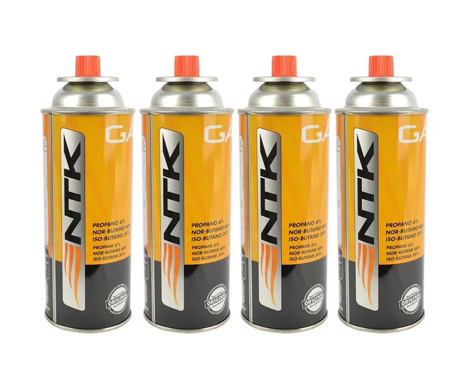 Barraca Atena 4 Pessoas - Guepardo + Saco de Dormir + Colchão Inflável Solteiro + Lanterna de Cabeça + Fogareiro + Refil Gás