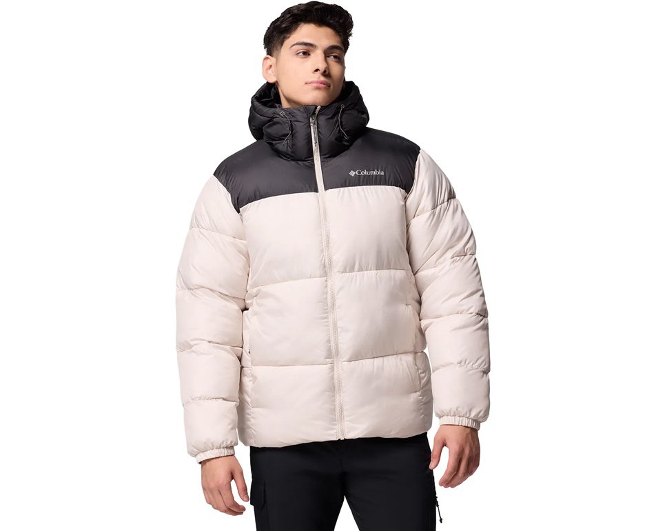 Jaqueta Columbia Puffect II Hooded Dark Stone/Shark