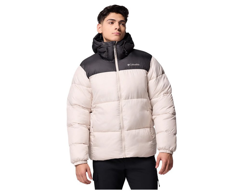 Jaqueta Columbia Puffect II Hooded Dark Stone/Shark