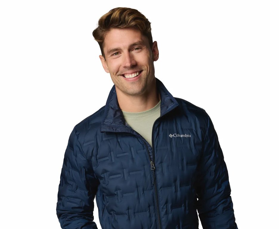 Jaqueta Delta Ridge II Down Collegiate Navy