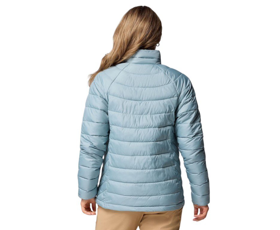 Jaqueta Columbia Feminina Powder Lite II Full Zip Crushed Blue