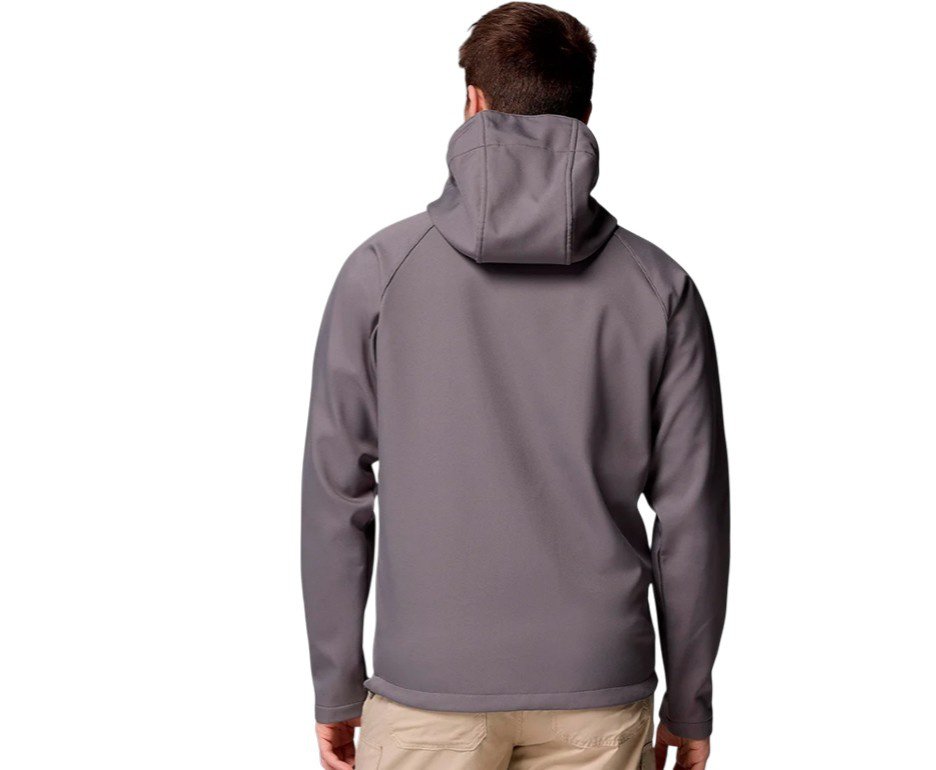 Jaqueta Columbia Masculina Cascade Ridge III Softshell City Grey
