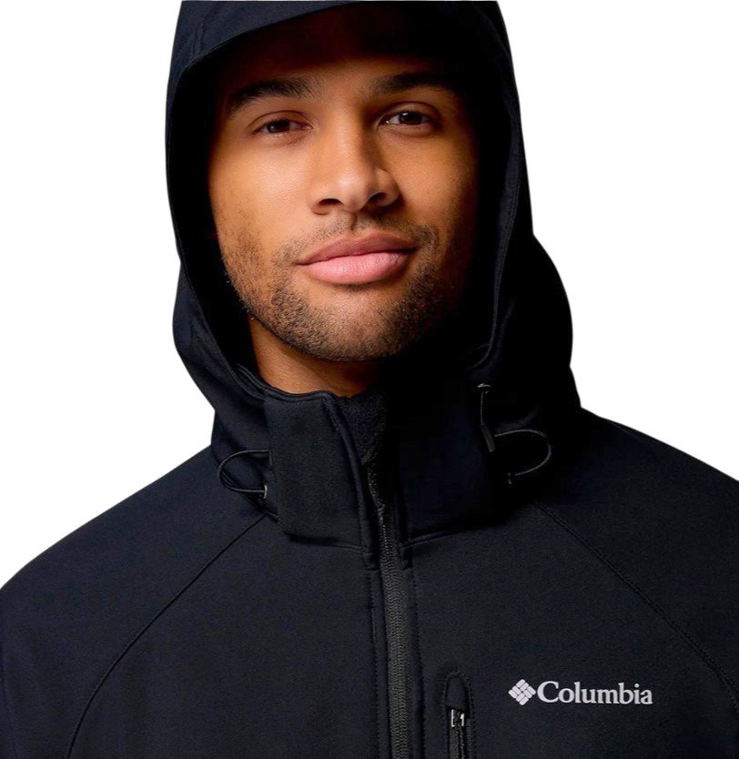 Jaqueta Columbia Masculina Cascade Ridge III Softshell - Black