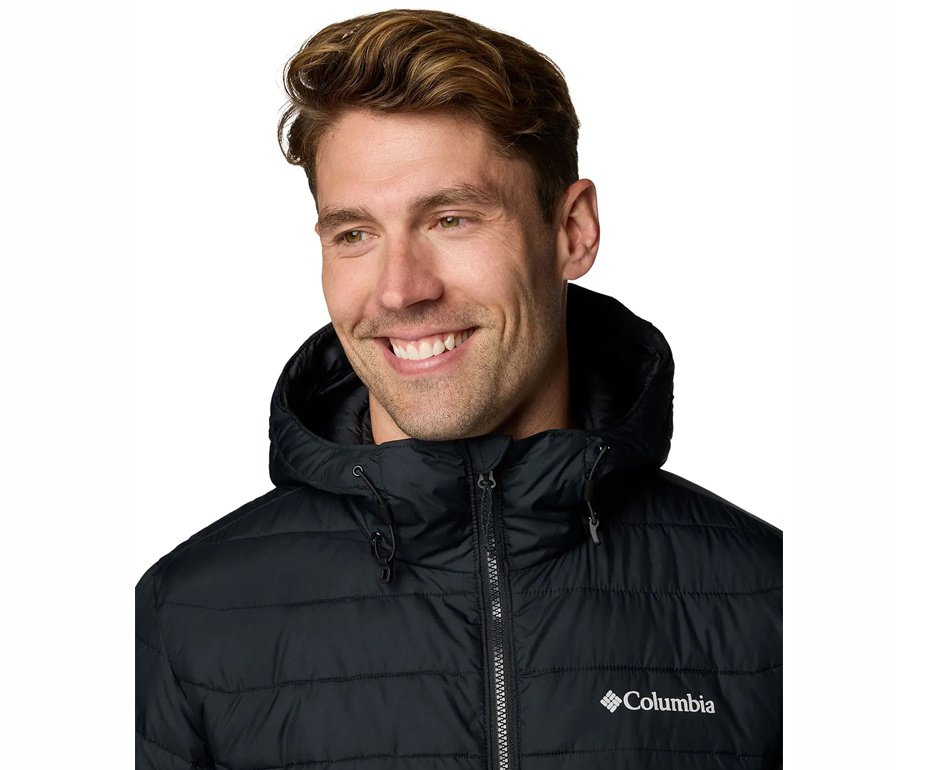 Jaqueta Columbia Masculina Powder Lite II Hooded - Black