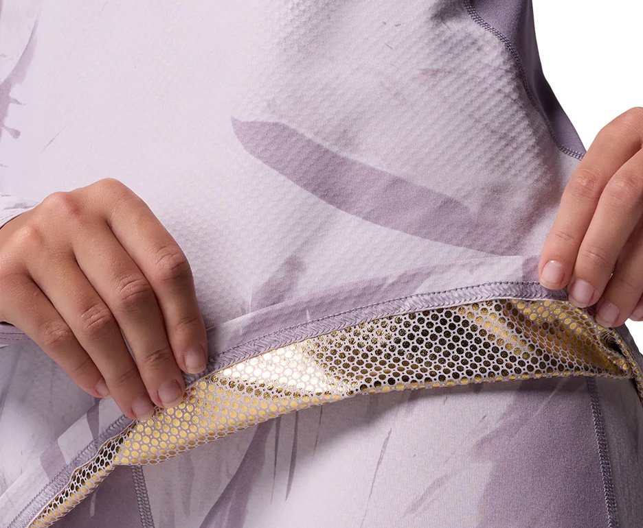 Blusa Columbia Felinina Omni-Heat Infinity Tight Shale - Purple Snowfli