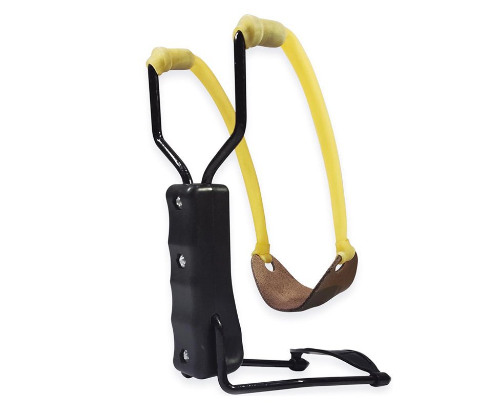 Atiradeira Estilingue Rossi Metal Com Apoio