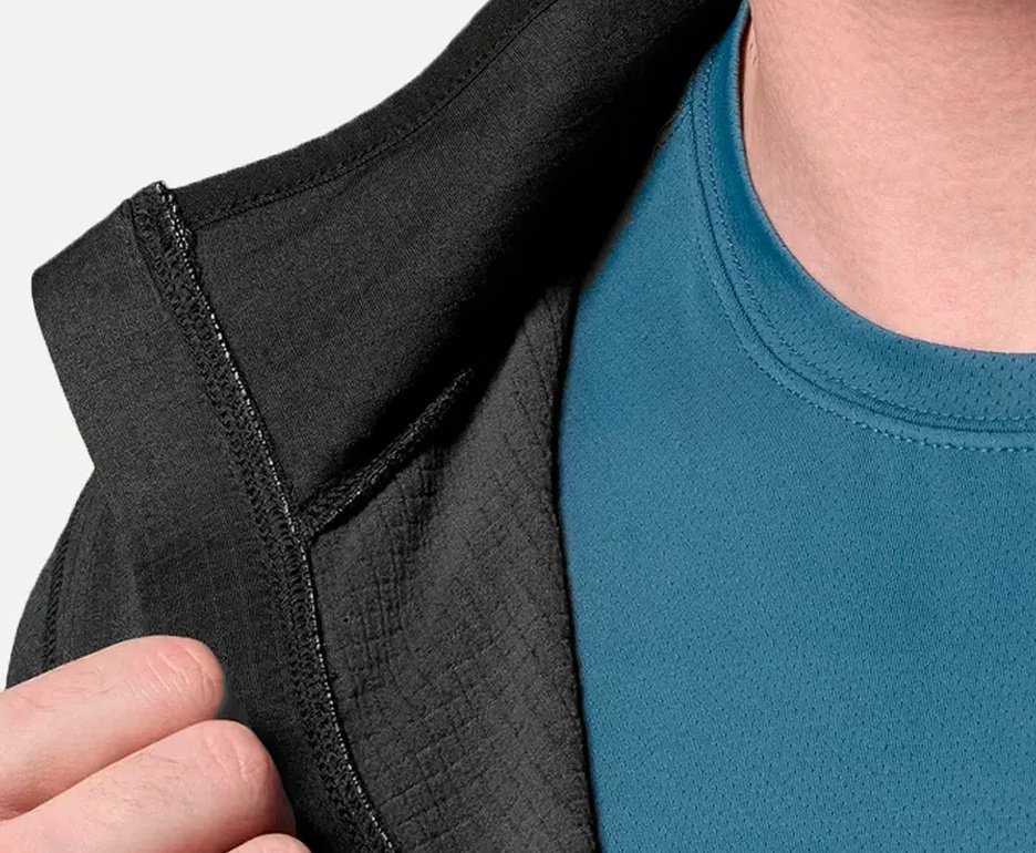 Jaqueta Columbia Hike Grid Fleece Full Zip Black