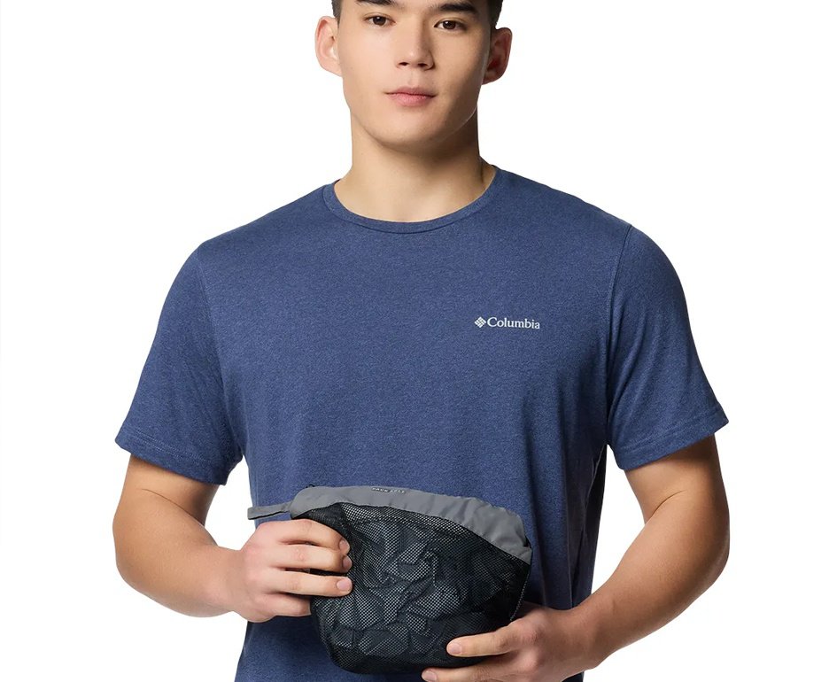 Jaqueta Columbia Glennaker Lake II Rain Black/City Grey