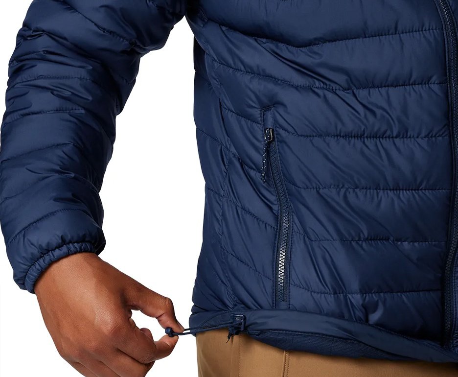 Jaqueta Columbia Powder Lite II Collegiate Navy