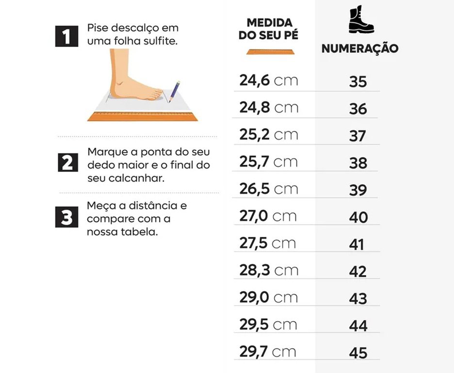 Bota Coturno Militar Acero Viper Mid Microfibra Preto